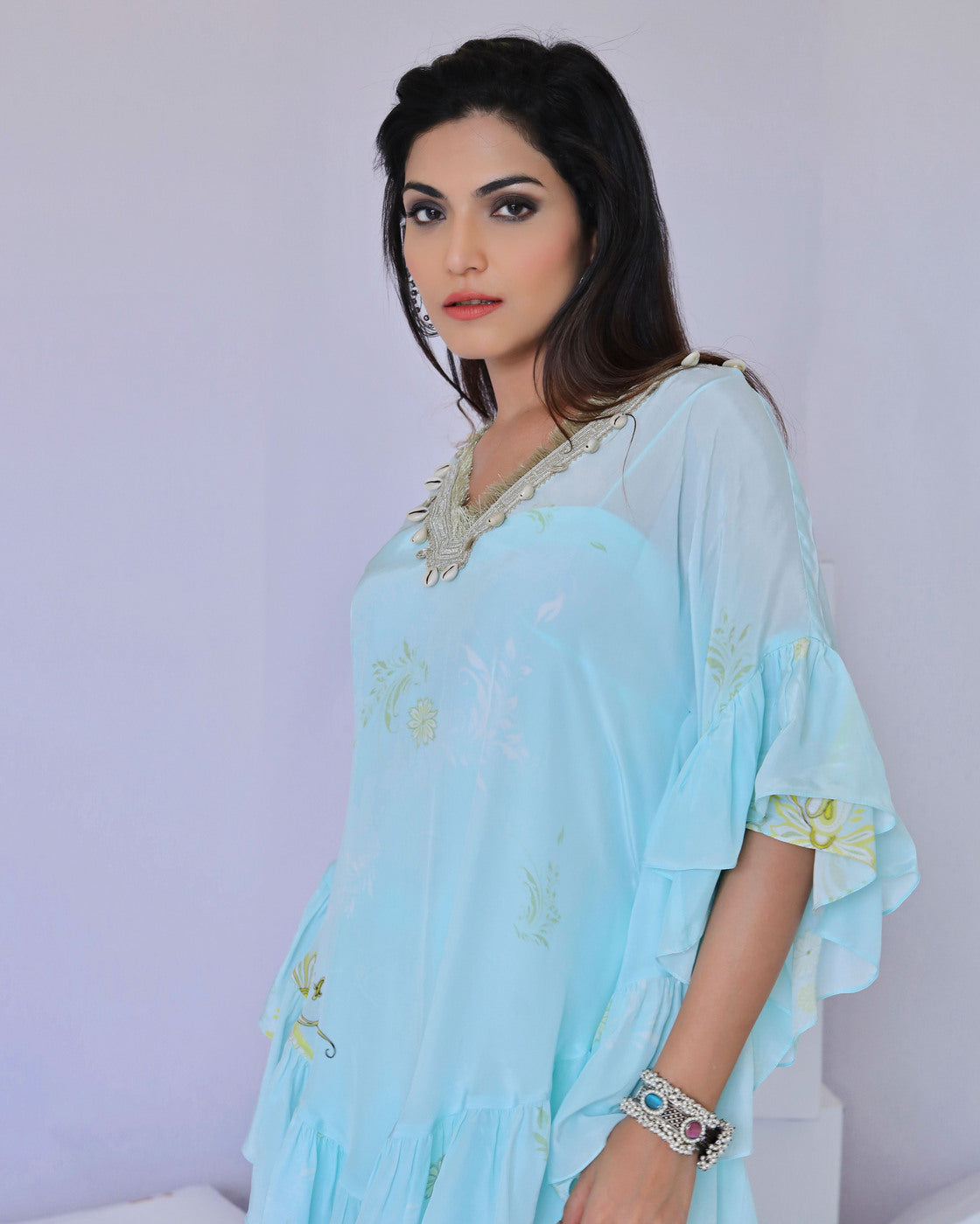 Blue Printed Cowrie Co-ordset