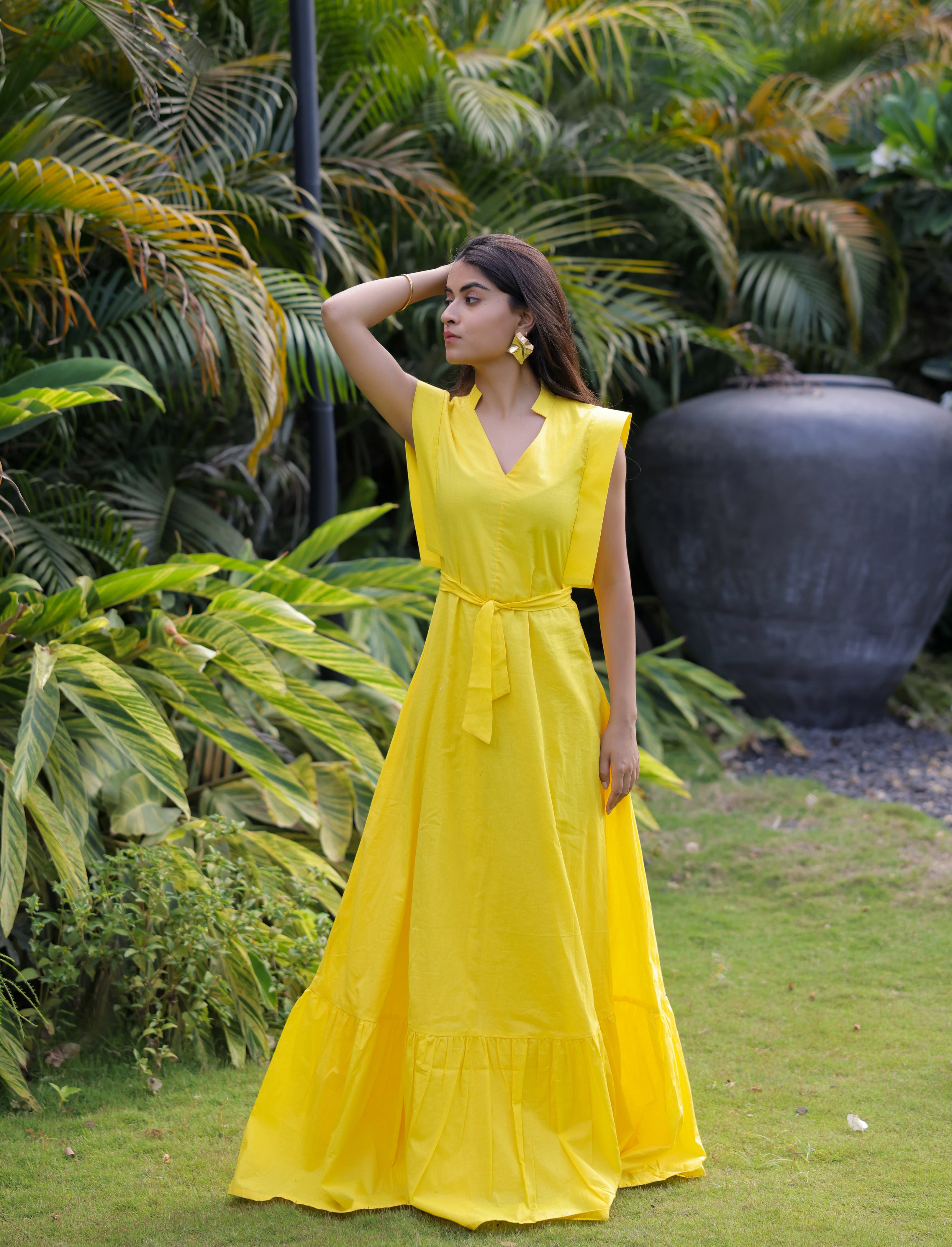 Yellow Maxi Dress