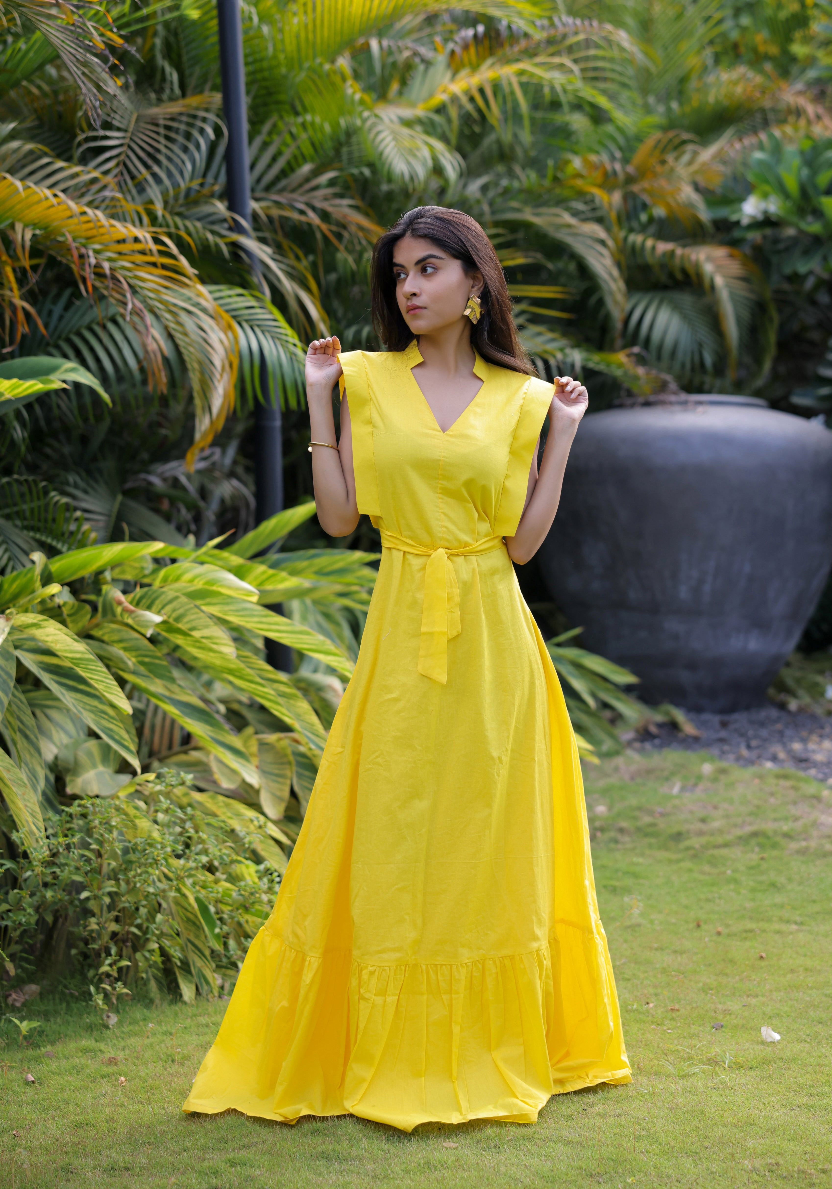 Yellow Maxi Dress